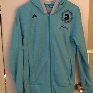 Boston marathon hooded jacket